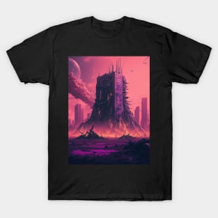 Apocalyptic City Ruins T-Shirt